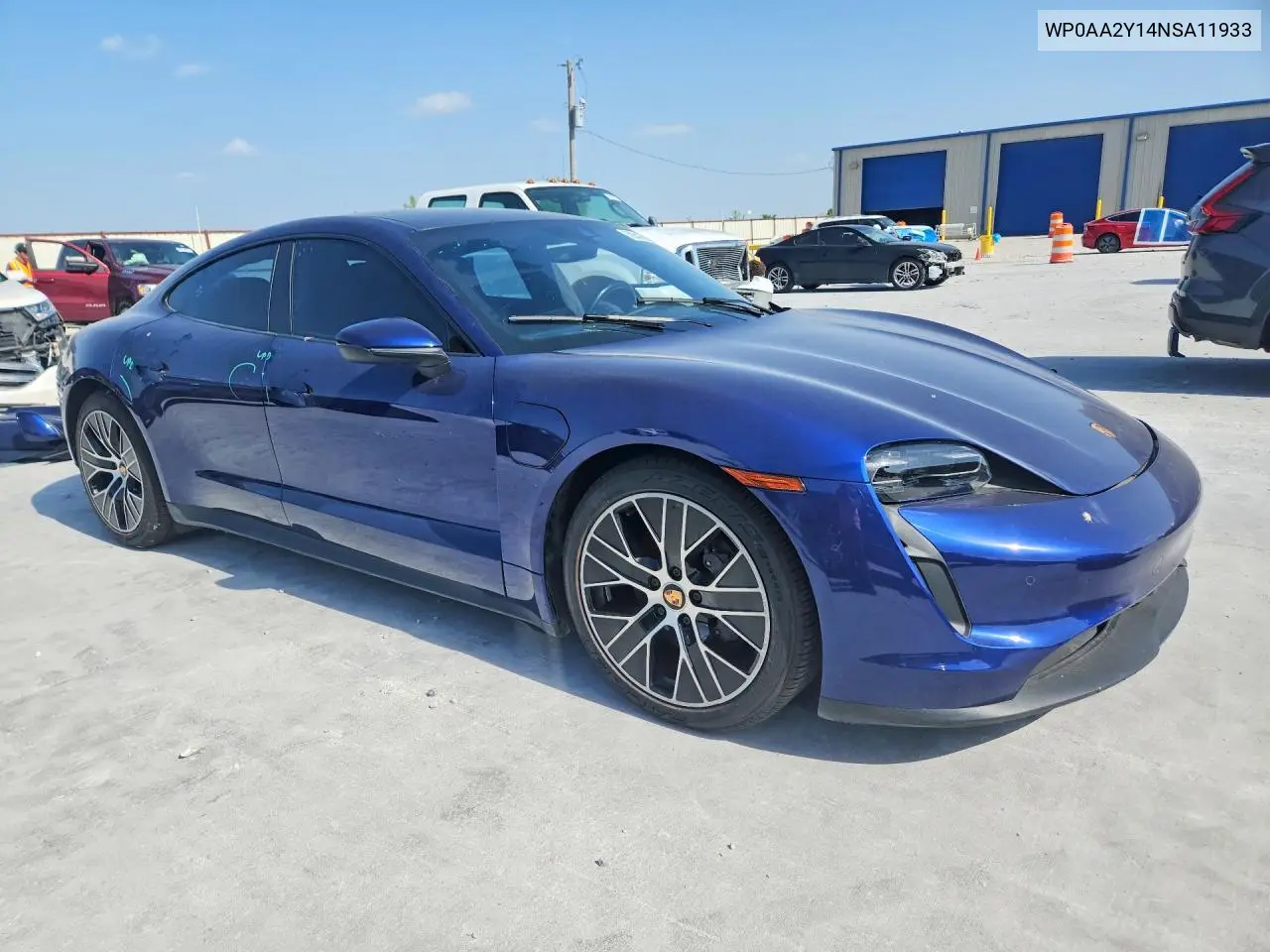 2022 Porsche Taycan VIN: WP0AA2Y14NSA11933 Lot: 59347286
