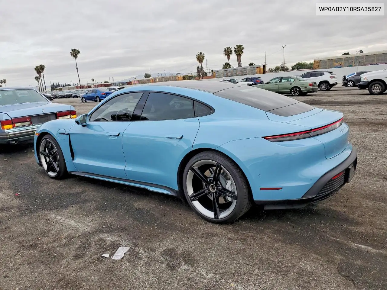 2024 Porsche Taycan 4S VIN: WP0AB2Y10RSA35827 Lot: 47358376
