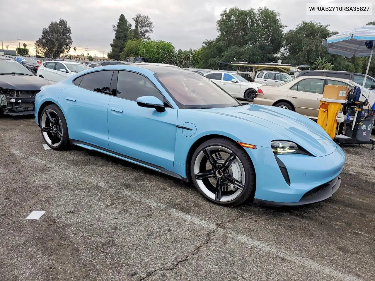 2024 Porsche Taycan 4S VIN: WP0AB2Y10RSA35827 Lot: 47358376