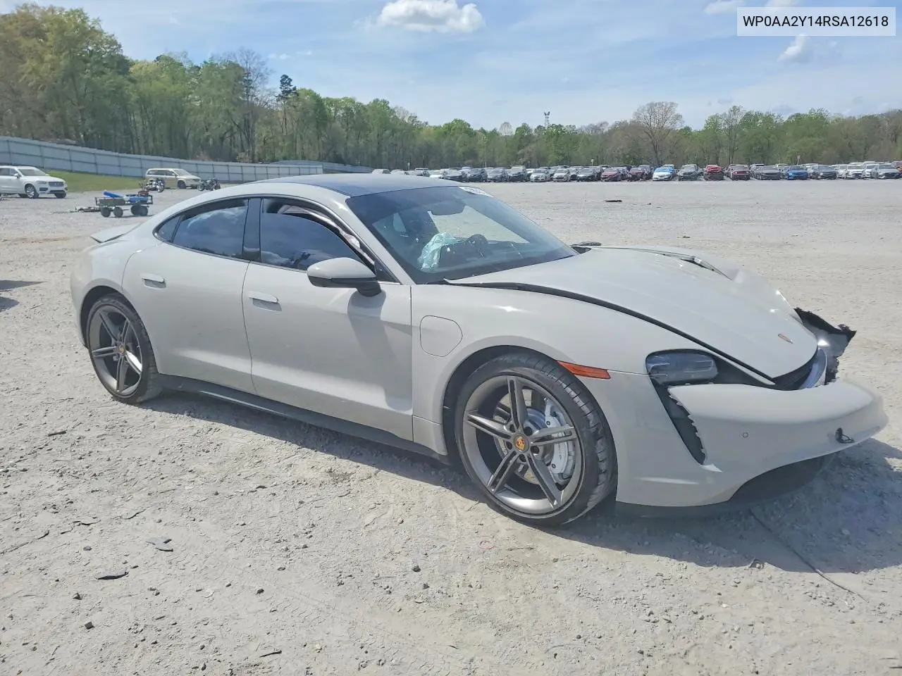 2024 Porsche Taycan VIN: WP0AA2Y14RSA12618 Lot: 47994316