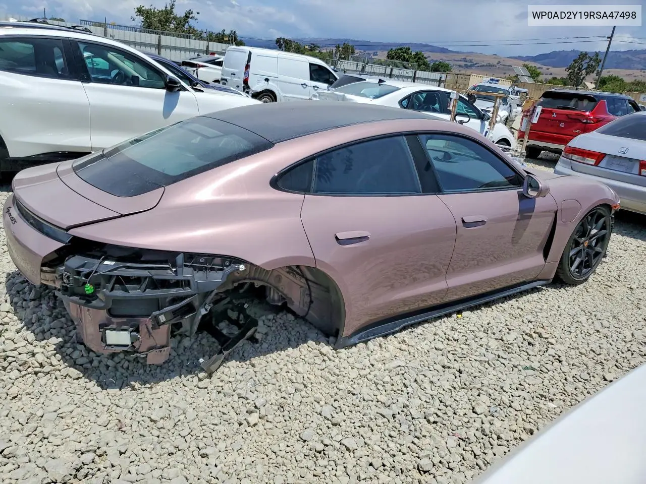 2024 Porsche Taycan Gts VIN: WP0AD2Y19RSA47498 Lot: 55035316