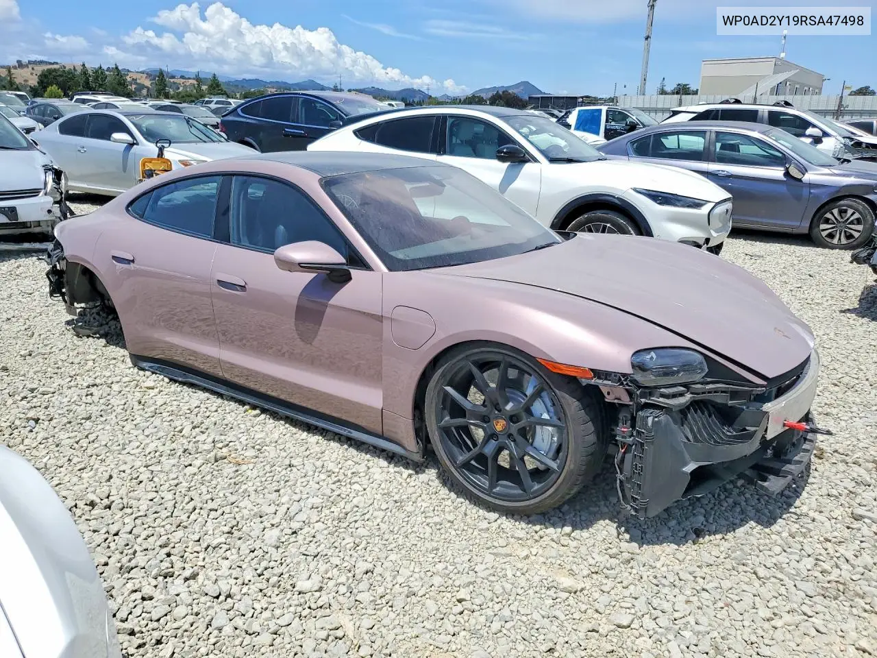 2024 Porsche Taycan Gts VIN: WP0AD2Y19RSA47498 Lot: 55035316