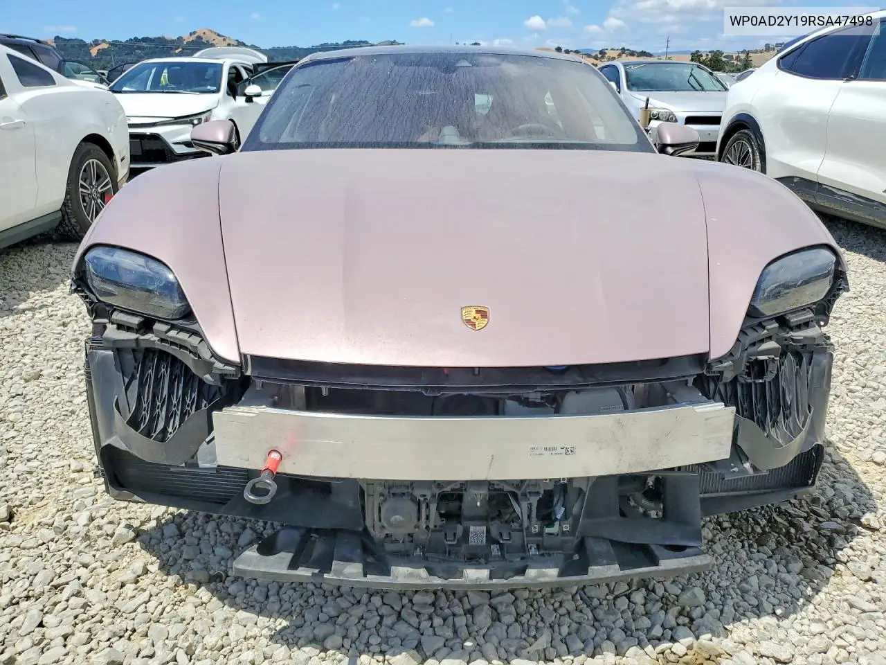 2024 Porsche Taycan Gts VIN: WP0AD2Y19RSA47498 Lot: 55035316