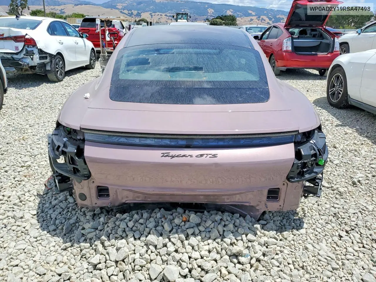 2024 Porsche Taycan Gts VIN: WP0AD2Y19RSA47498 Lot: 55035316