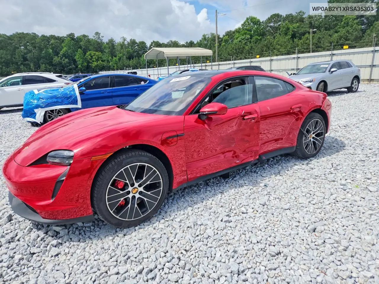 2024 Porsche Taycan 4S VIN: WP0AB2Y1XRSA35303 Lot: 56799176
