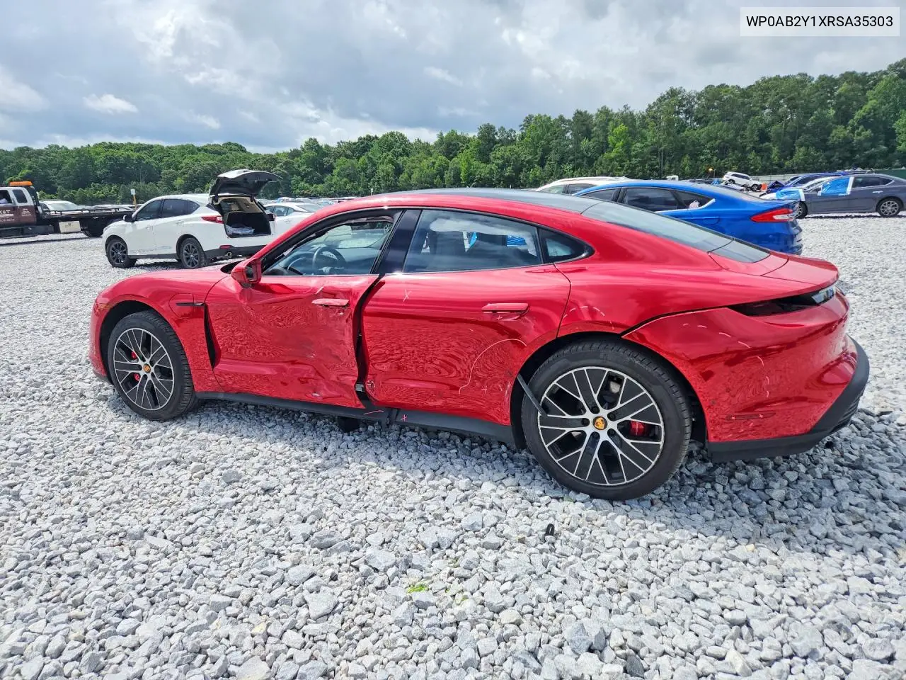 2024 Porsche Taycan 4S VIN: WP0AB2Y1XRSA35303 Lot: 56799176