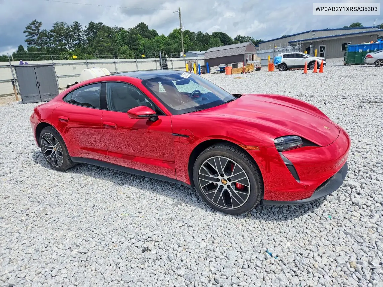2024 Porsche Taycan 4S VIN: WP0AB2Y1XRSA35303 Lot: 56799176