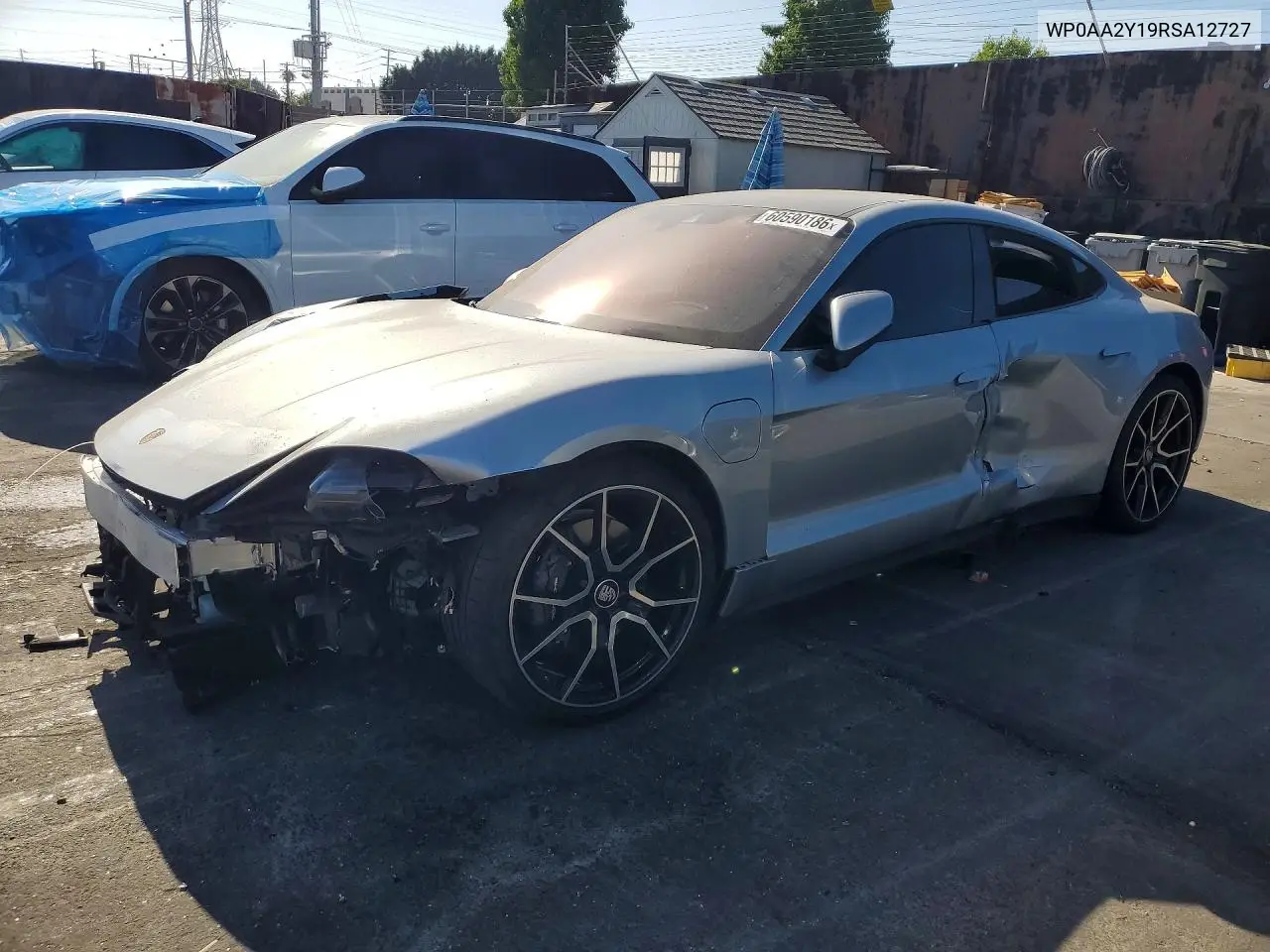 2024 Porsche Taycan VIN: WP0AA2Y19RSA12727 Lot: 60590186