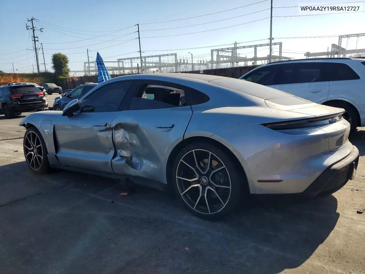 2024 Porsche Taycan VIN: WP0AA2Y19RSA12727 Lot: 60590186