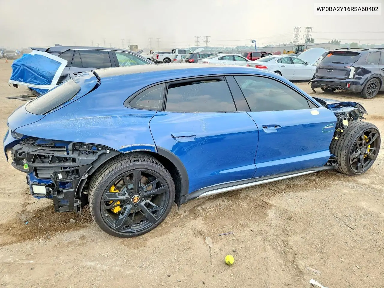 2024 Porsche Taycan Cross Turismo 4 VIN: WP0BA2Y16RSA60402 Lot: 60944096