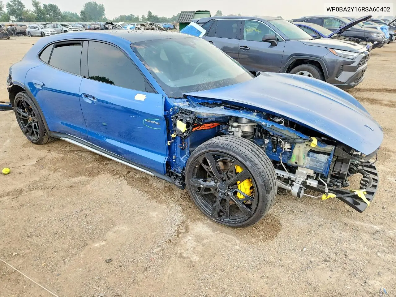 2024 Porsche Taycan Cross Turismo 4 VIN: WP0BA2Y16RSA60402 Lot: 60944096