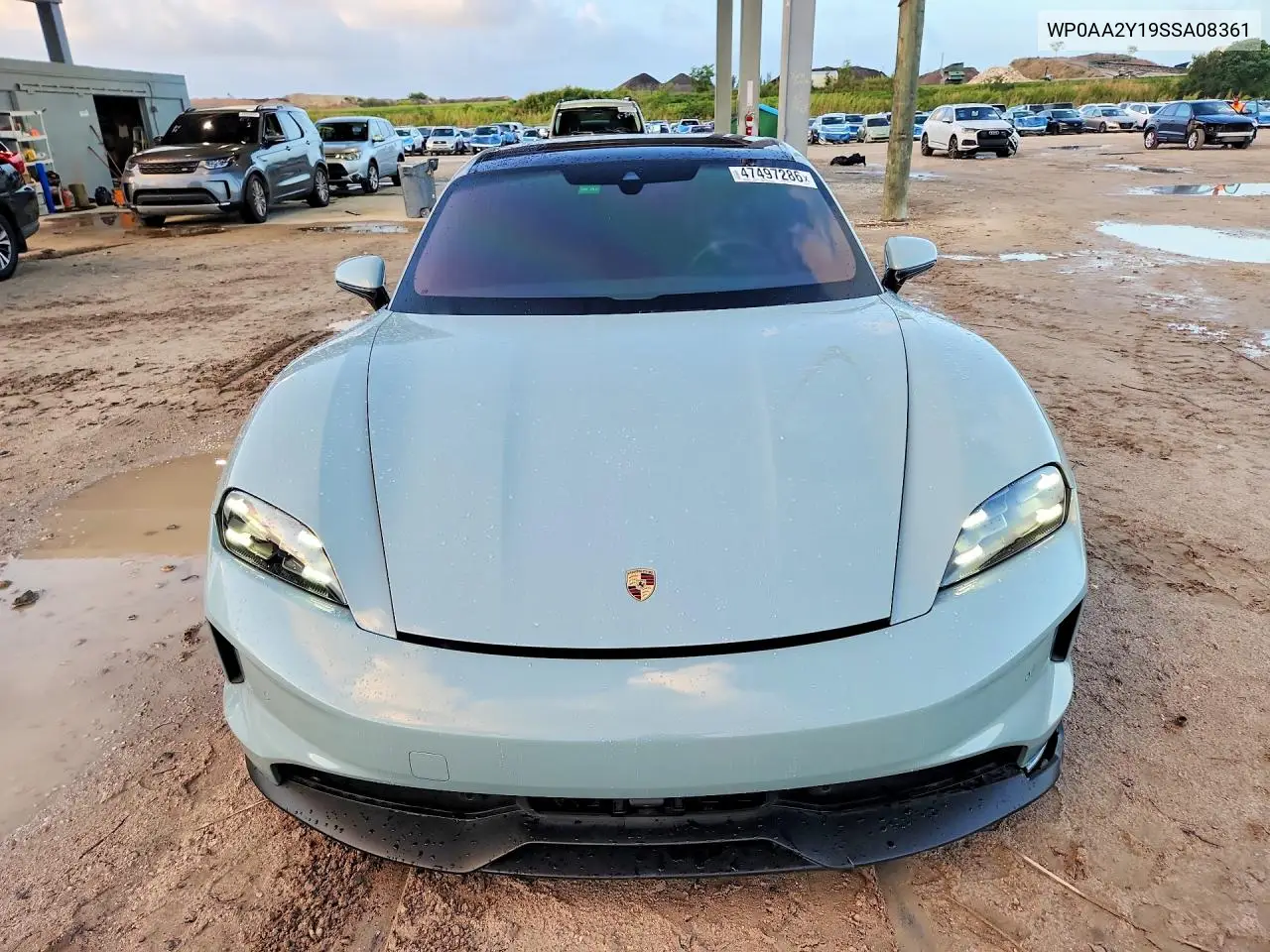 2025 Porsche Taycan Base VIN: WP0AA2Y19SSA08361 Lot: 47497286
