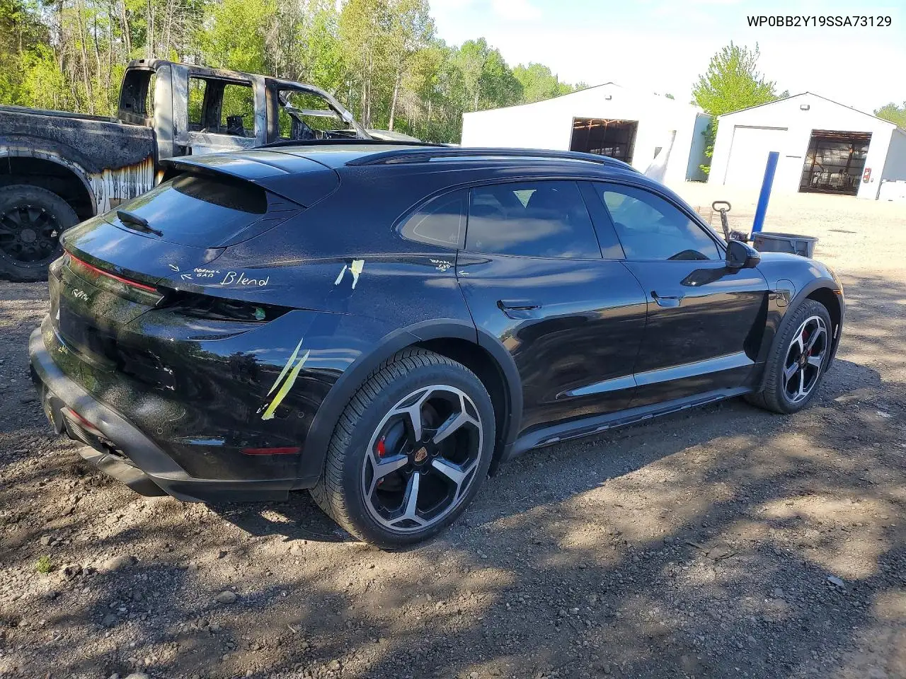 2025 Porsche Taycan 4S VIN: WP0BB2Y19SSA73129 Lot: 55263286