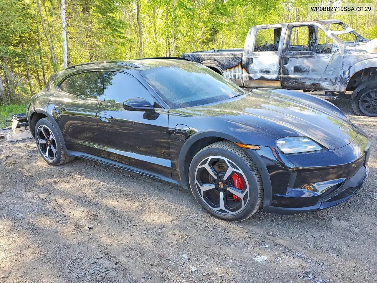 2025 Porsche Taycan 4S VIN: WP0BB2Y19SSA73129 Lot: 55263286