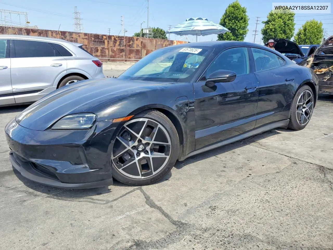 2025 Porsche Taycan Base VIN: WP0AA2Y18SSA12207 Lot: 60678626