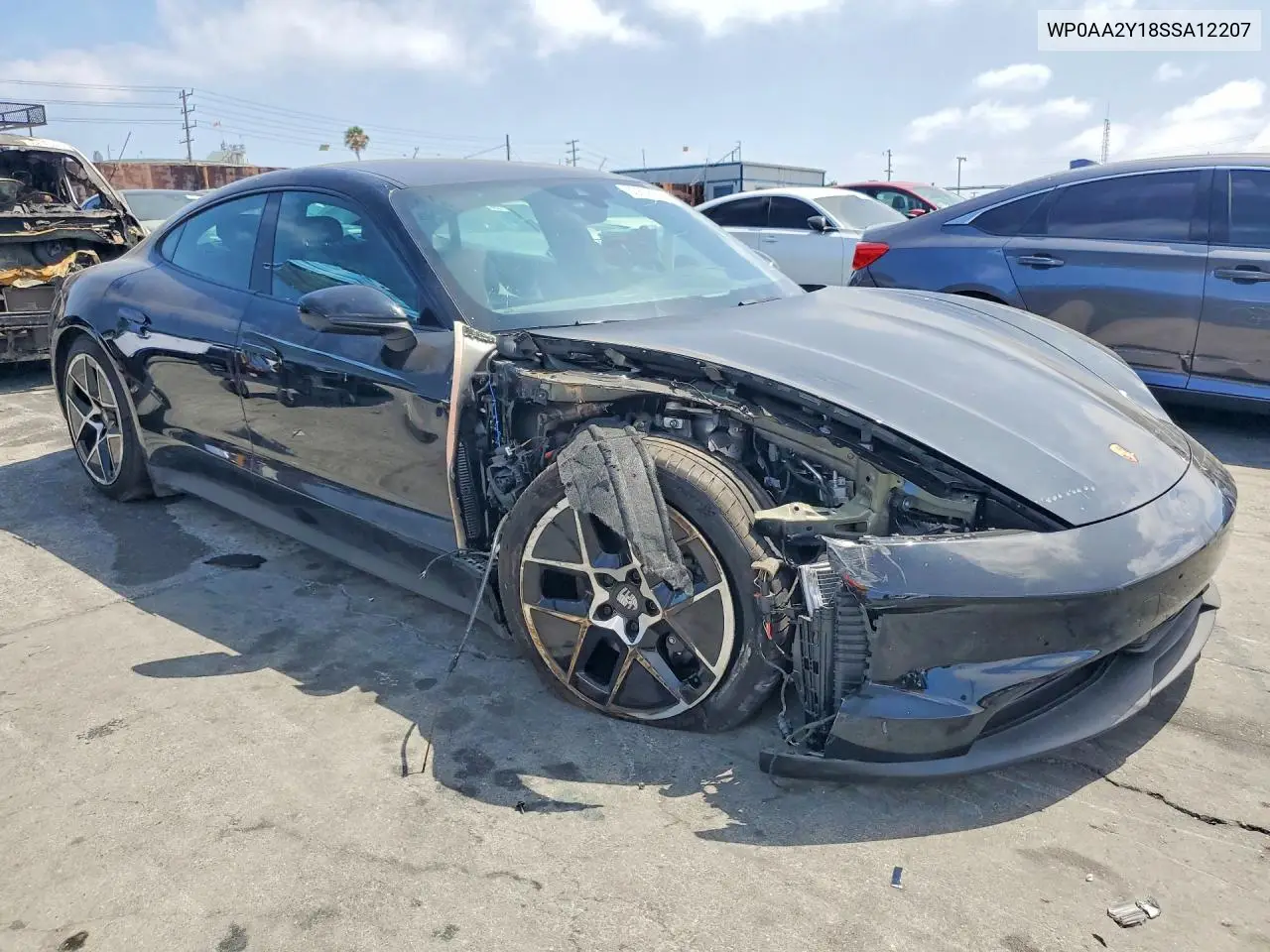 2025 Porsche Taycan Base VIN: WP0AA2Y18SSA12207 Lot: 60678626