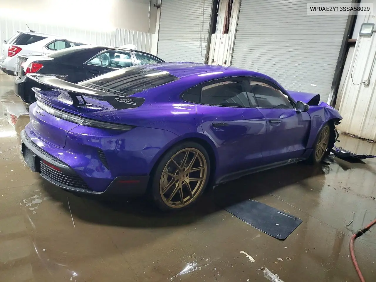 2025 Porsche Taycan Turbo Gt VIN: WP0AE2Y13SSA58029 Lot: 74401605