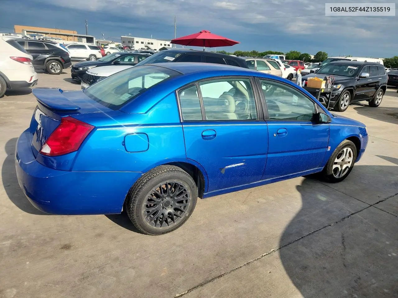 2004 Saturn Ion Level 3 VIN: 1G8AL52F44Z135519 Lot: 55176056