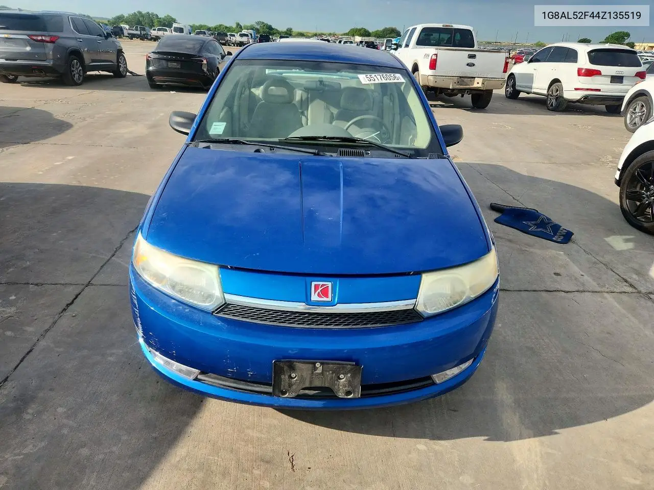 2004 Saturn Ion Level 3 VIN: 1G8AL52F44Z135519 Lot: 55176056
