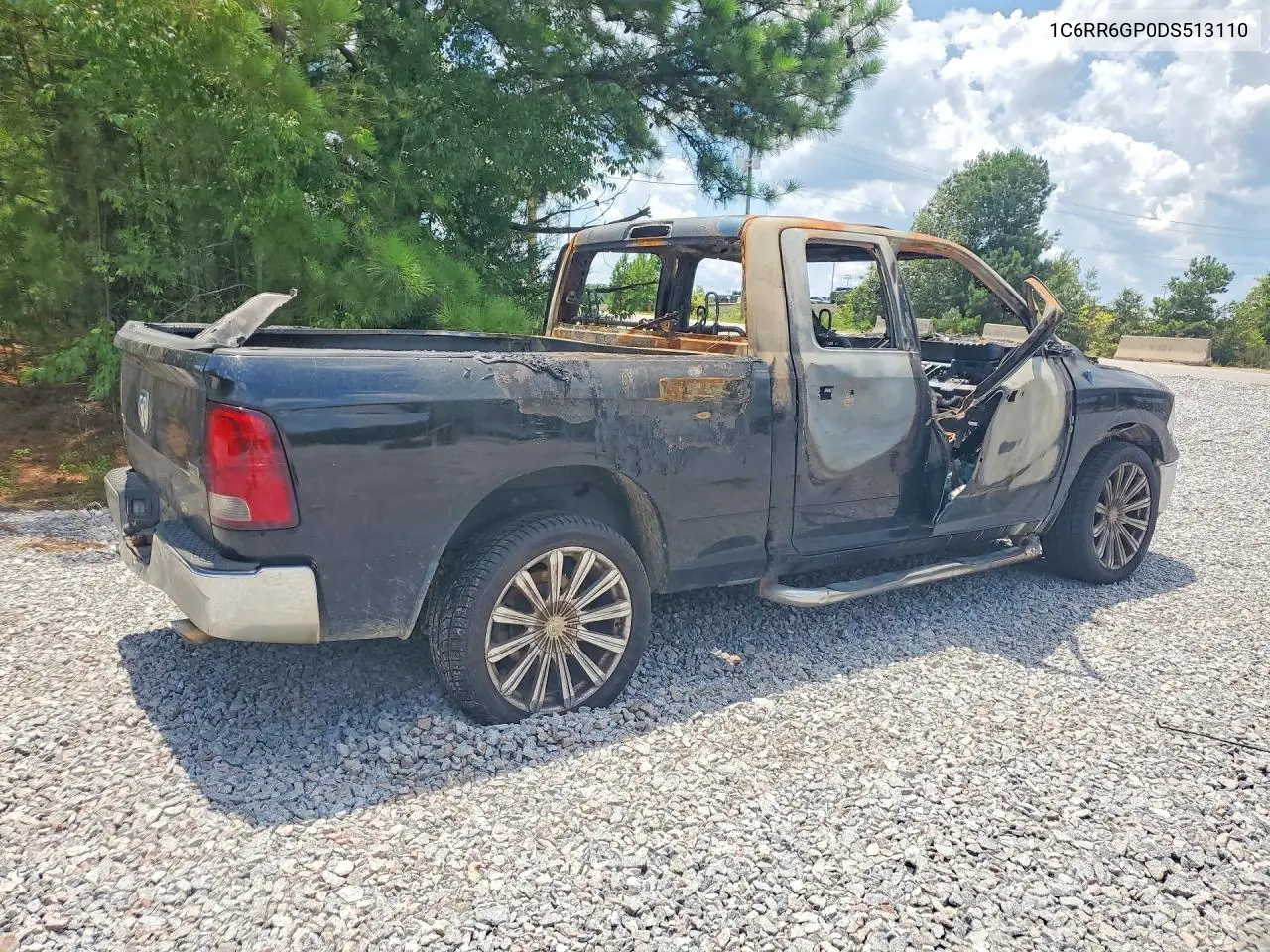 2013 Ram 1500 Slt VIN: 1C6RR6GP0DS513110 Lot: 61496456