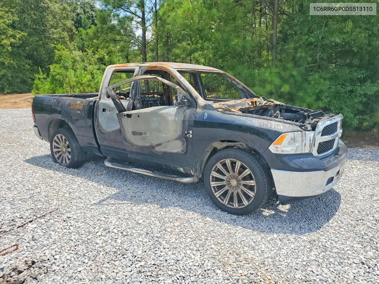2013 Ram 1500 Slt VIN: 1C6RR6GP0DS513110 Lot: 61496456