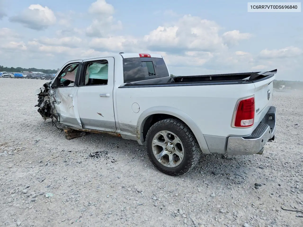 2013 Ram 1500 Laramie VIN: 1C6RR7VT0DS696840 Lot: 61582256