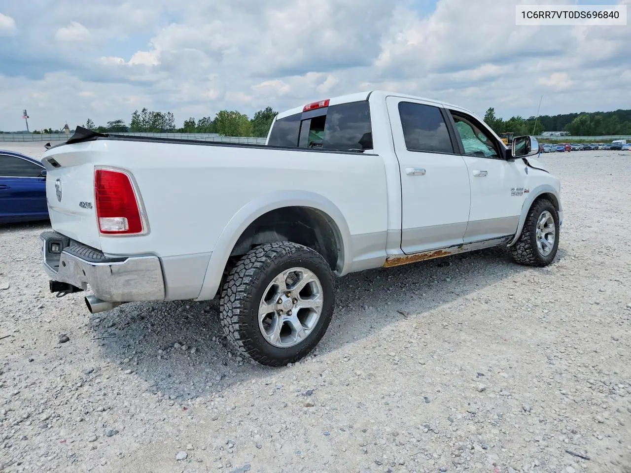 2013 Ram 1500 Laramie VIN: 1C6RR7VT0DS696840 Lot: 61582256