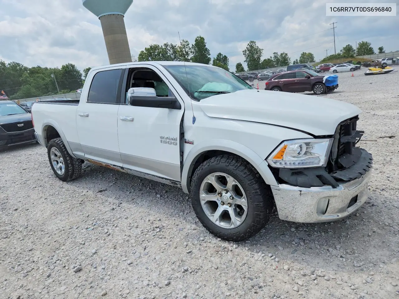 2013 Ram 1500 Laramie VIN: 1C6RR7VT0DS696840 Lot: 61582256