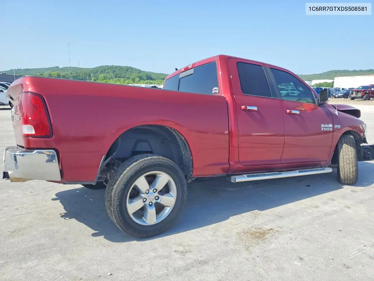2013 Ram 1500 Slt VIN: 1C6RR7GTXDS508581 Lot: 61798036