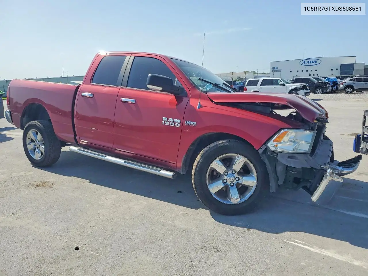 2013 Ram 1500 Slt VIN: 1C6RR7GTXDS508581 Lot: 61798036