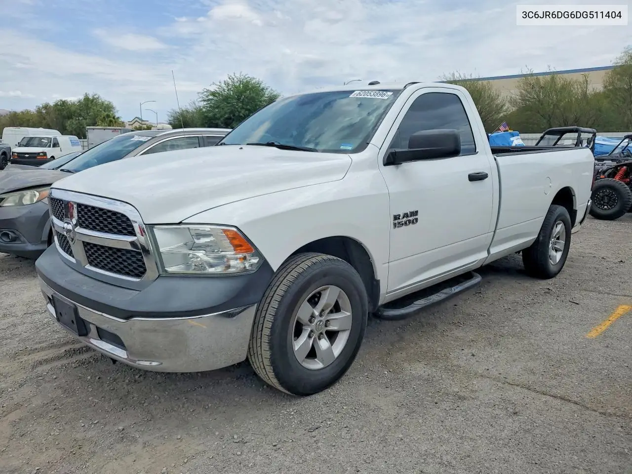 2013 Ram 1500 St VIN: 3C6JR6DG6DG511404 Lot: 62053896
