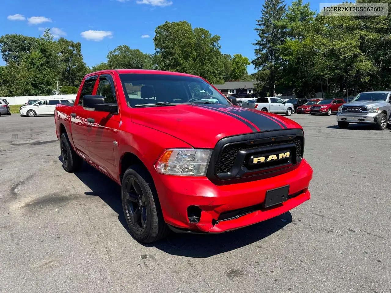 2013 Ram 1500 St VIN: 1C6RR7KT2DS668607 Lot: 62259156