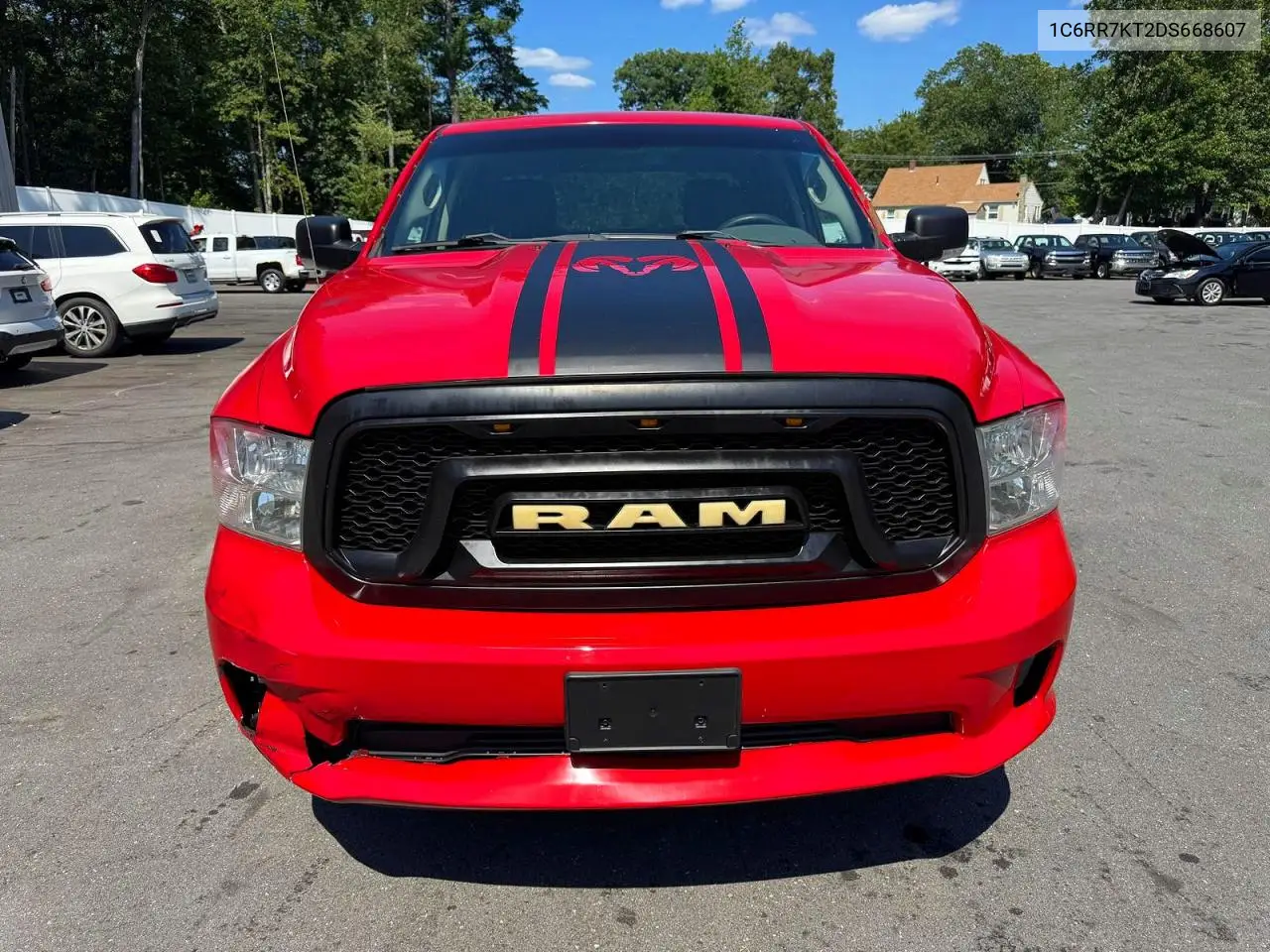 2013 Ram 1500 St VIN: 1C6RR7KT2DS668607 Lot: 62259156