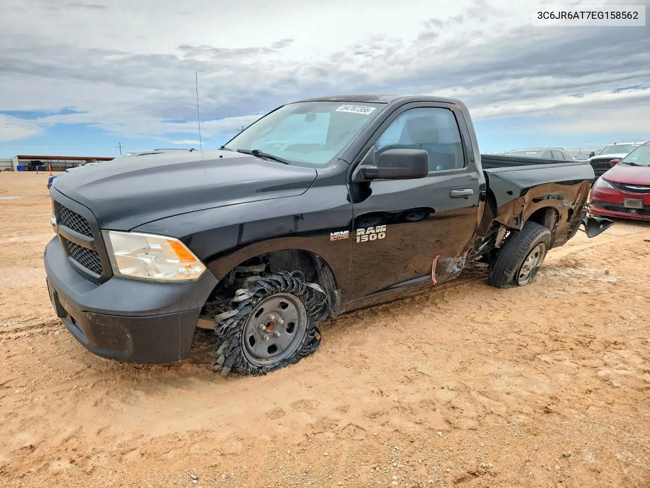 2014 Ram 1500 St VIN: 3C6JR6AT7EG158562 Lot: 54767356