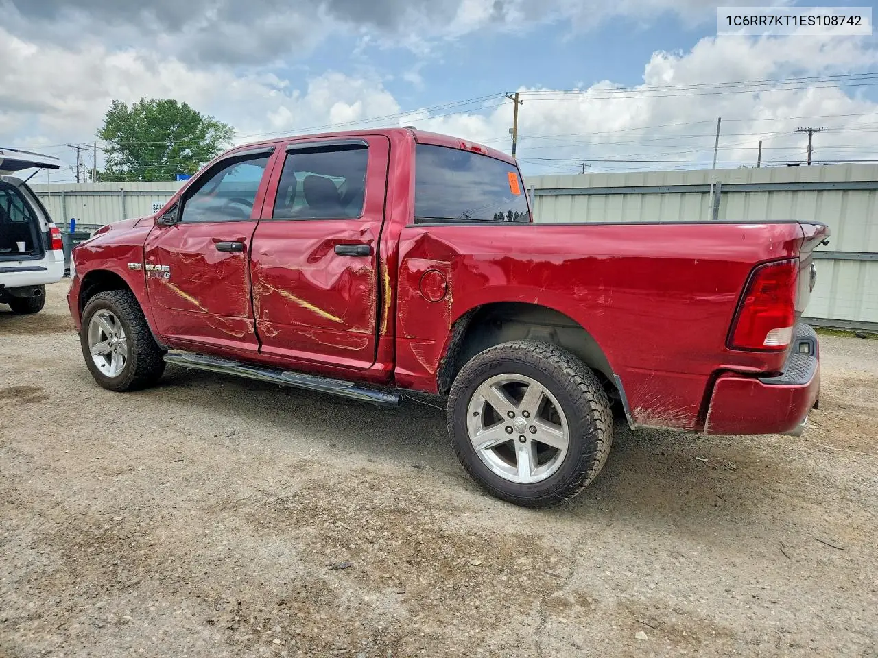 2014 Ram 1500 St VIN: 1C6RR7KT1ES108742 Lot: 58372906