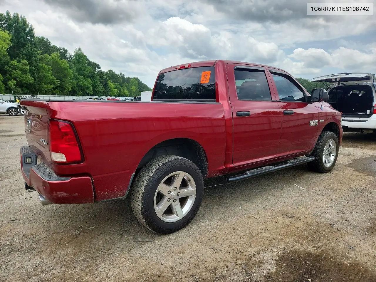 2014 Ram 1500 St VIN: 1C6RR7KT1ES108742 Lot: 58372906