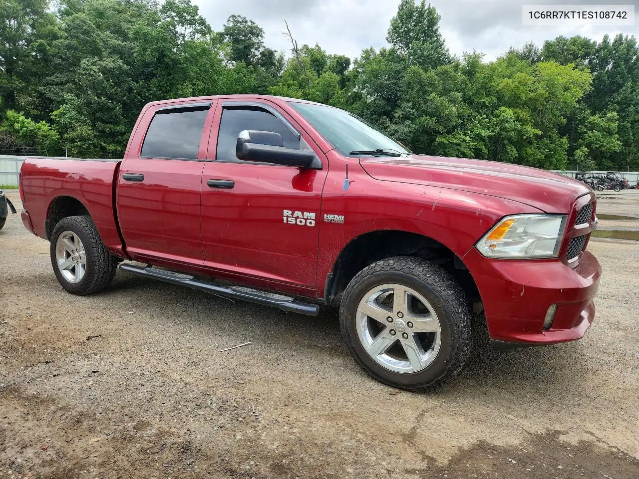 2014 Ram 1500 St VIN: 1C6RR7KT1ES108742 Lot: 58372906
