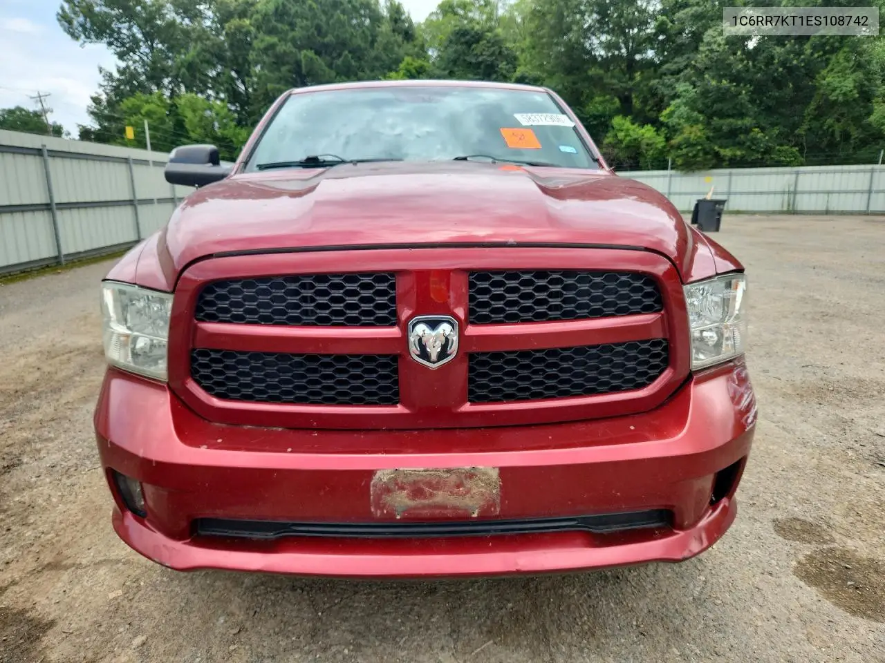 2014 Ram 1500 St VIN: 1C6RR7KT1ES108742 Lot: 58372906