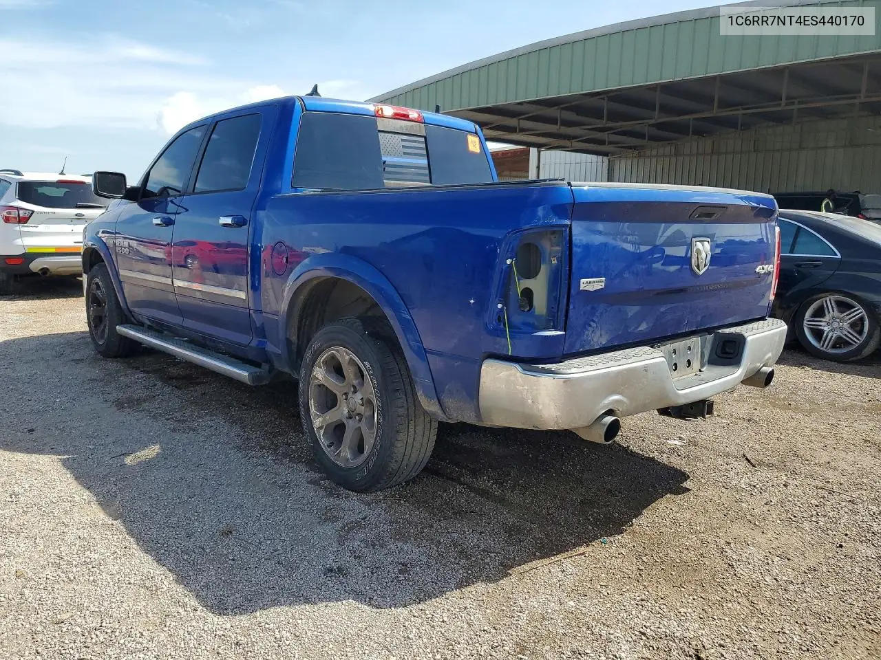 2014 Ram 1500 Laramie VIN: 1C6RR7NT4ES440170 Lot: 58708856