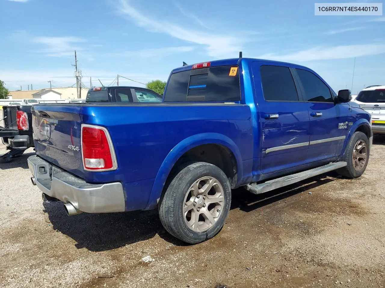 2014 Ram 1500 Laramie VIN: 1C6RR7NT4ES440170 Lot: 58708856