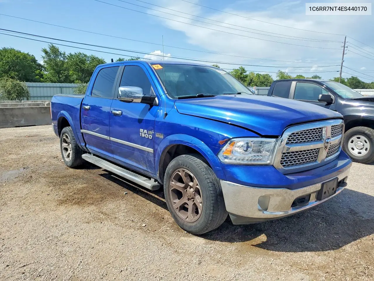 2014 Ram 1500 Laramie VIN: 1C6RR7NT4ES440170 Lot: 58708856