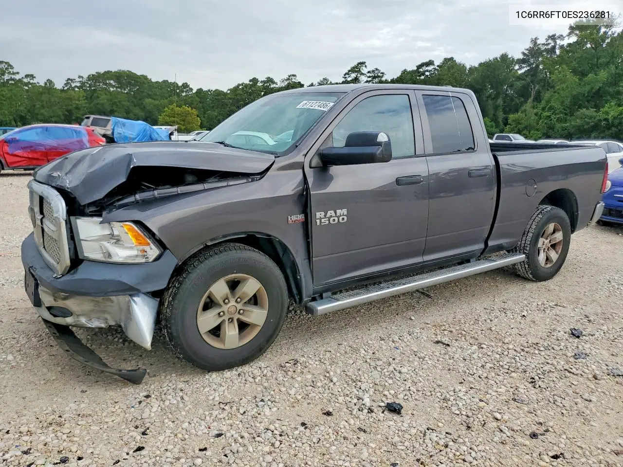 2014 Ram 1500 St VIN: 1C6RR6FT0ES236281 Lot: 61127486