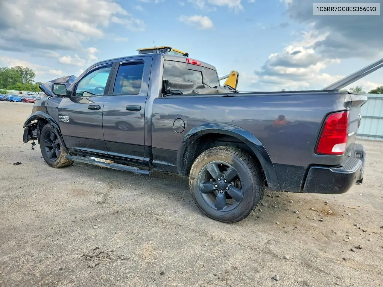2014 Ram 1500 Slt VIN: 1C6RR7GG8ES356093 Lot: 61192356