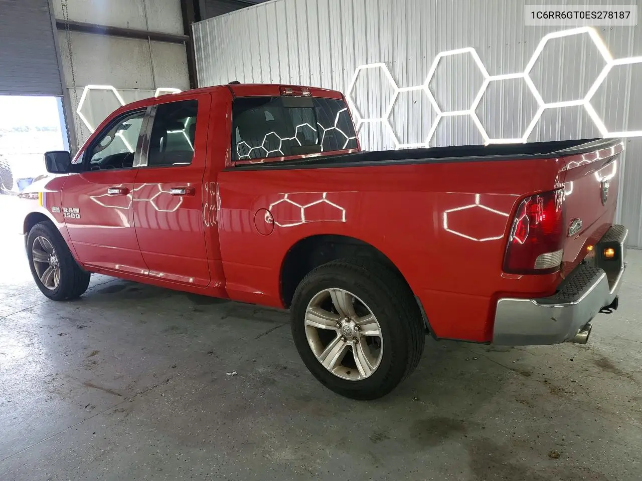 2014 Ram 1500 Slt VIN: 1C6RR6GT0ES278187 Lot: 61608496