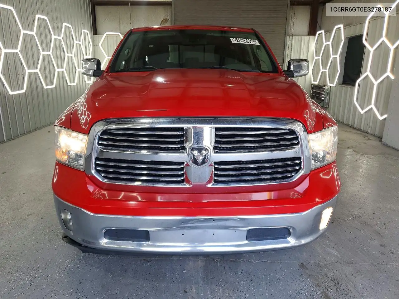 2014 Ram 1500 Slt VIN: 1C6RR6GT0ES278187 Lot: 61608496