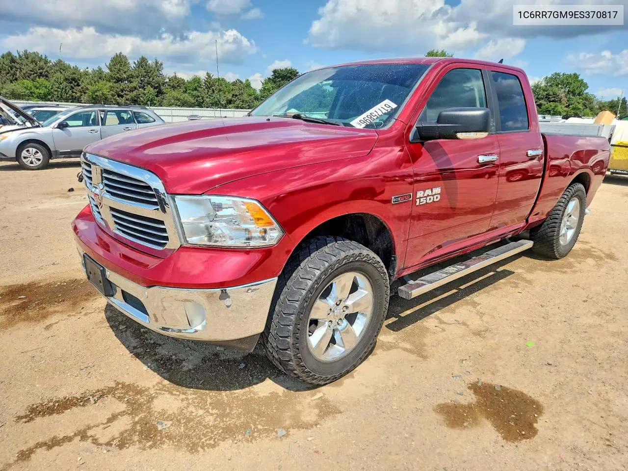 2014 Ram 1500 Slt VIN: 1C6RR7GM9ES370817 Lot: 61775896