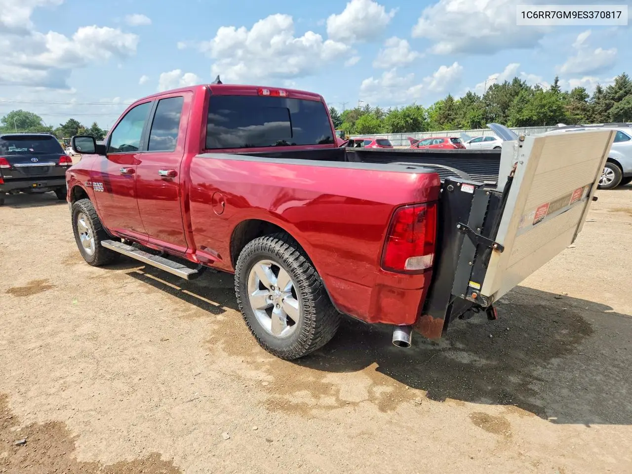 2014 Ram 1500 Slt VIN: 1C6RR7GM9ES370817 Lot: 61775896