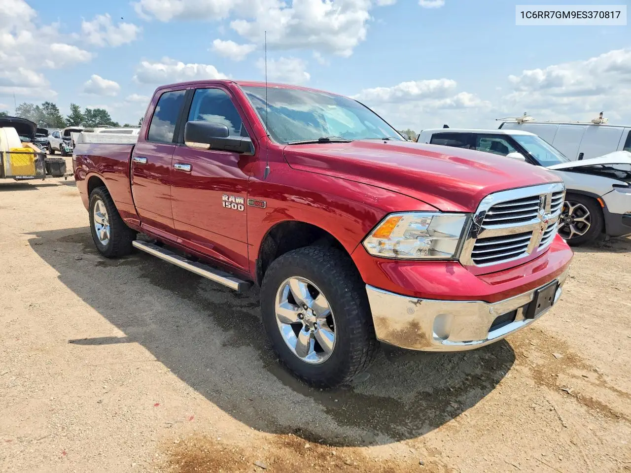 2014 Ram 1500 Slt VIN: 1C6RR7GM9ES370817 Lot: 61775896