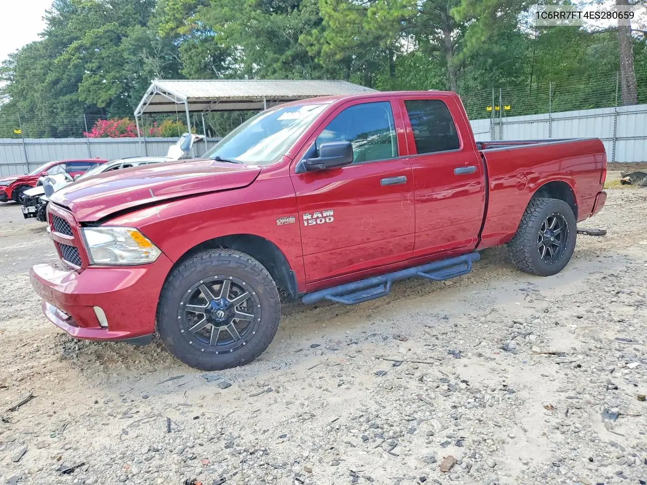 2014 Ram 1500 St VIN: 1C6RR7FT4ES280659 Lot: 61781756