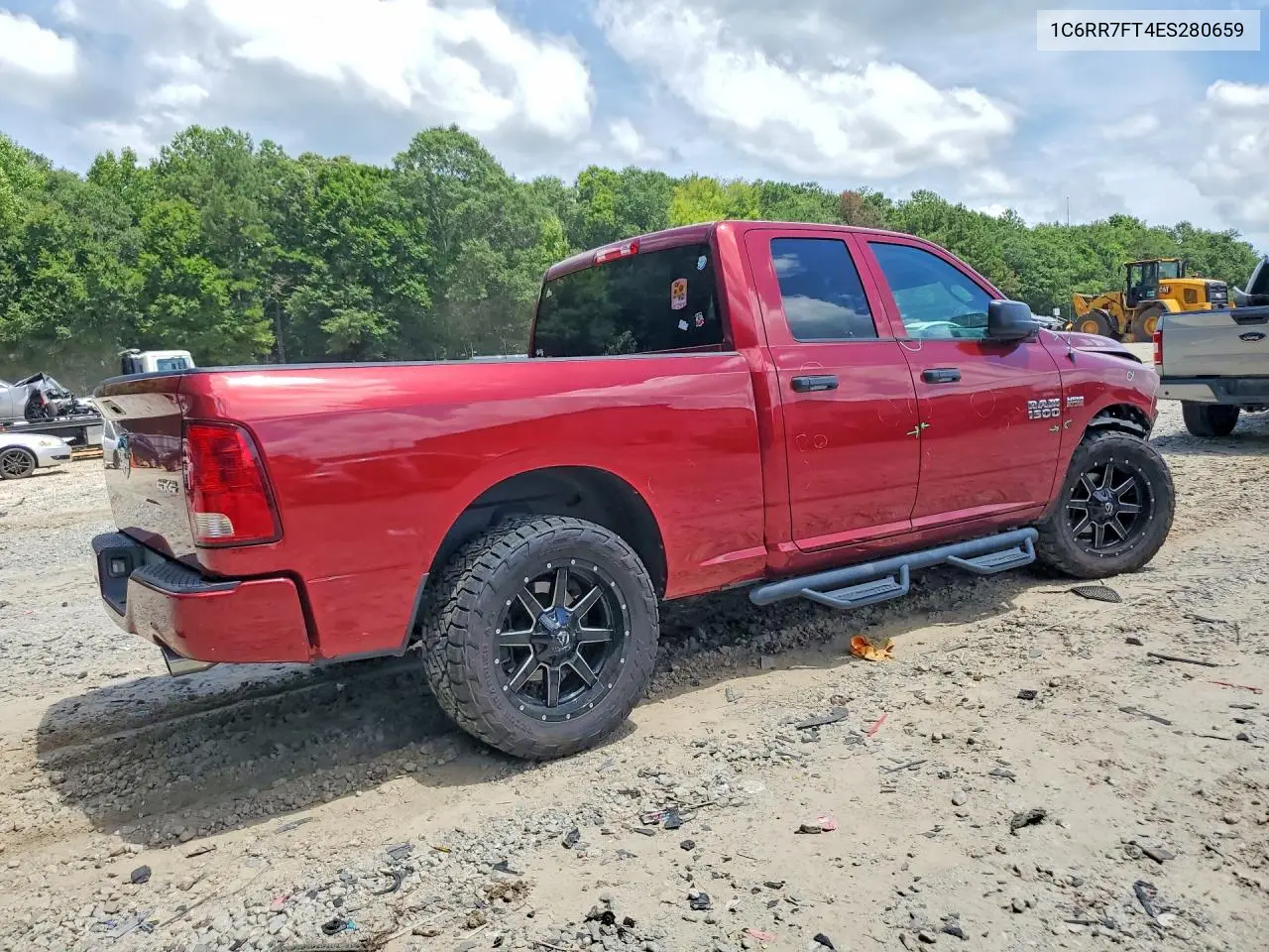 2014 Ram 1500 St VIN: 1C6RR7FT4ES280659 Lot: 61781756